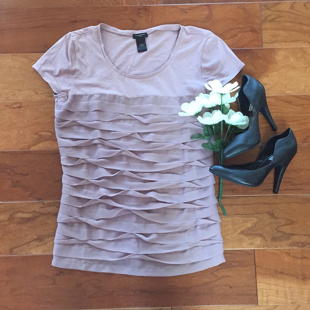 Ann Taylor Purple Blouse 🌸